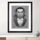 Bela Lugosi - Dracula by Dave Robinson on GIANT ART - red digital drawing