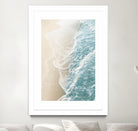 Soft Teal Gold Ocean Dream Waves #1 #water #decor #art by Anita & Bella Jantz on GIANT ART - green photo illustration