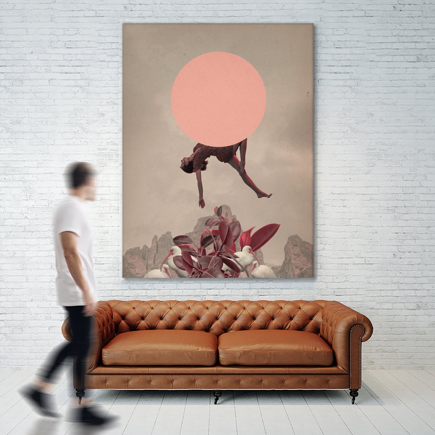 The Fall by Frank Moth on GIANT ART - pink photo manipulation