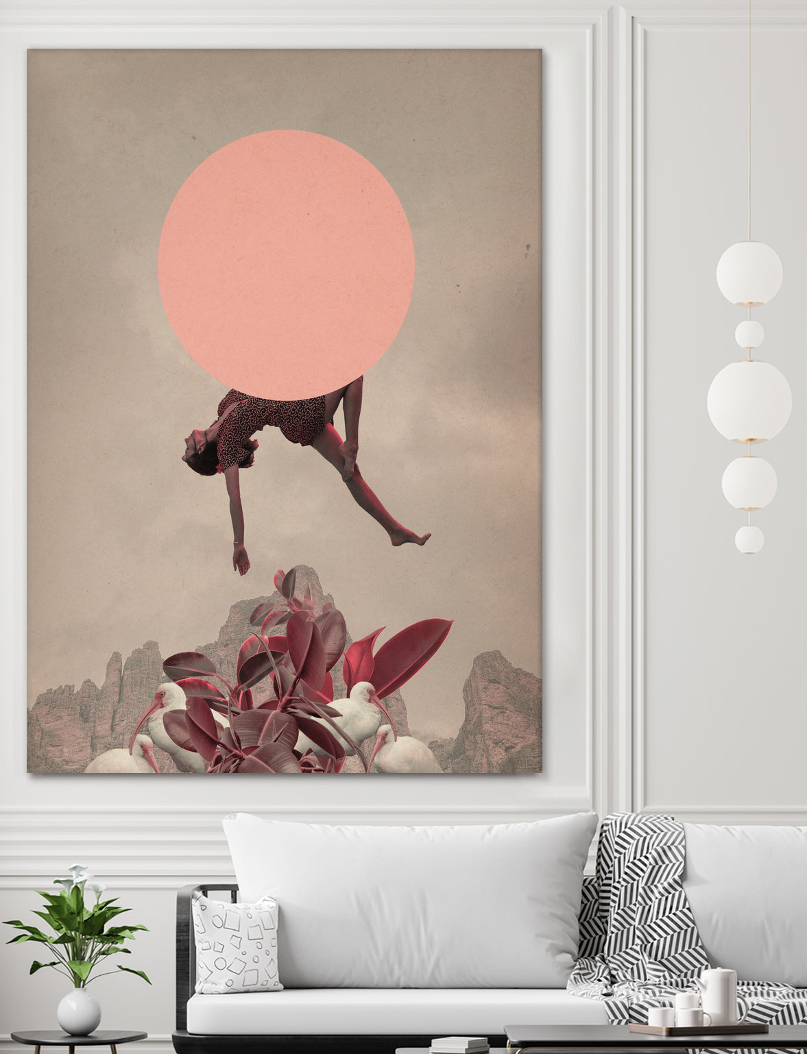 The Fall by Frank Moth on GIANT ART - pink photo manipulation