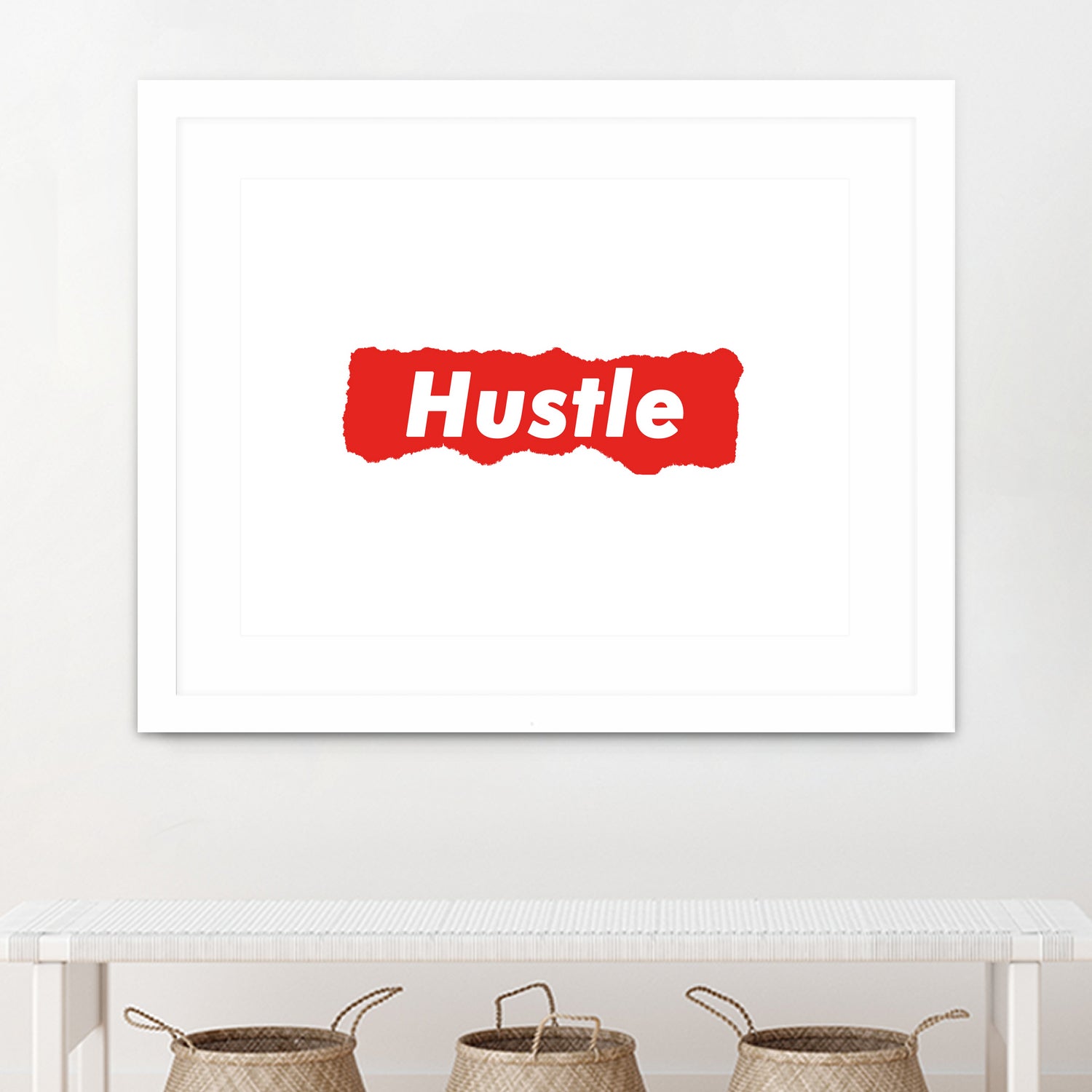 Hustle by John Regger on GIANT ART - white photo illustration