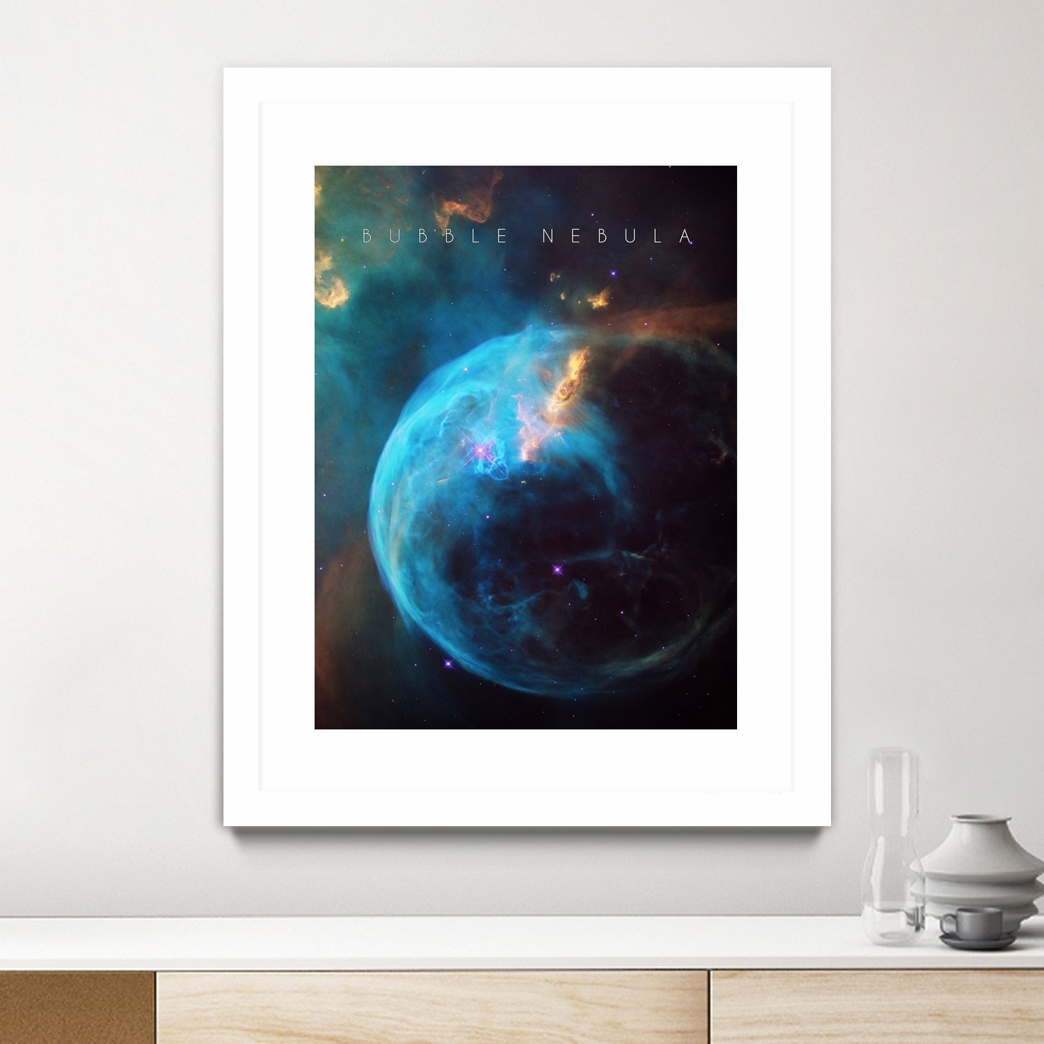 Bubble Nebula by Dominik Ogurcak on GIANT ART - black digital drawing