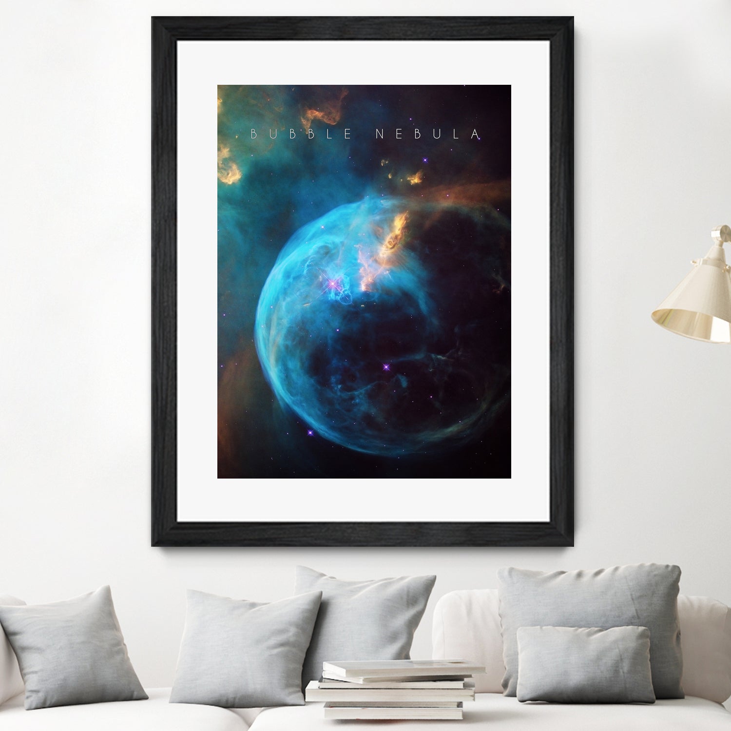 Bubble Nebula by Dominik Ogurcak on GIANT ART - black digital drawing