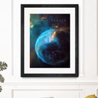 Bubble Nebula by Dominik Ogurcak on GIANT ART - black digital drawing