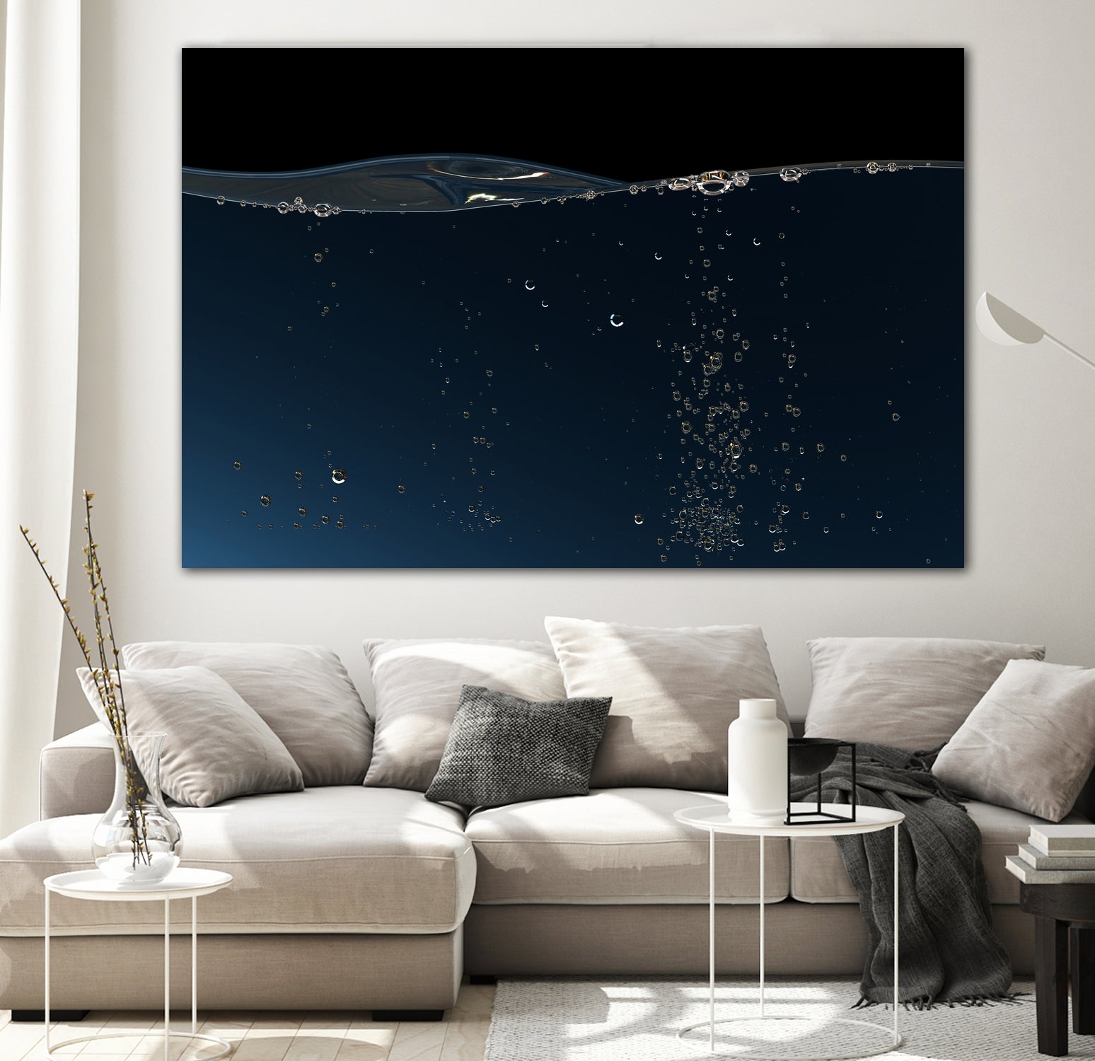 water by Artem Ogurtsov on GIANT ART - black 3d art