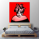 Divine | Pop Art by William Cuccio on GIANT ART - red digital painting