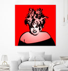 Divine | Pop Art by William Cuccio on GIANT ART - red digital painting