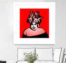 Divine | Pop Art by William Cuccio on GIANT ART - red digital painting