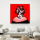 Divine | Pop Art by William Cuccio on GIANT ART - red digital painting