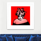 Divine | Pop Art by William Cuccio on GIANT ART - red digital painting