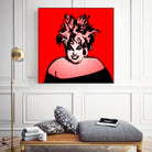 Divine | Pop Art by William Cuccio on GIANT ART - red digital painting