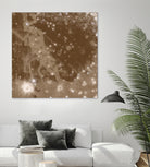 Ganymede by Brandi Untz on GIANT ART - brown digital painting