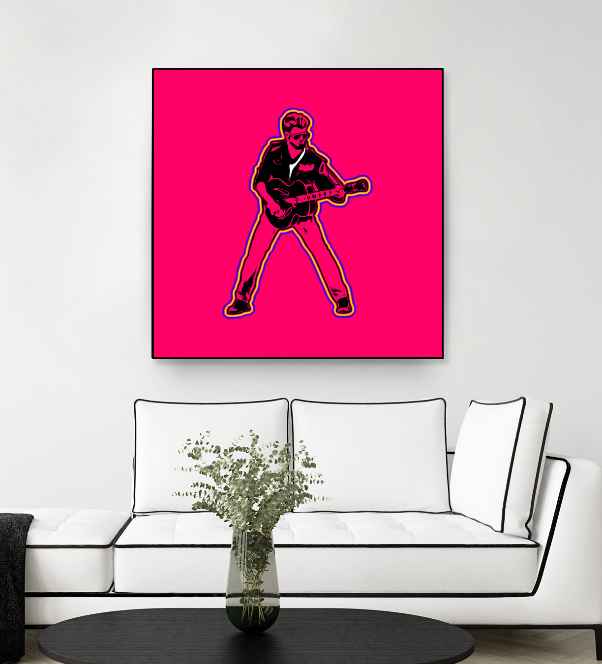 George Michael | Pop Art by William Cuccio on GIANT ART - pink digital painting