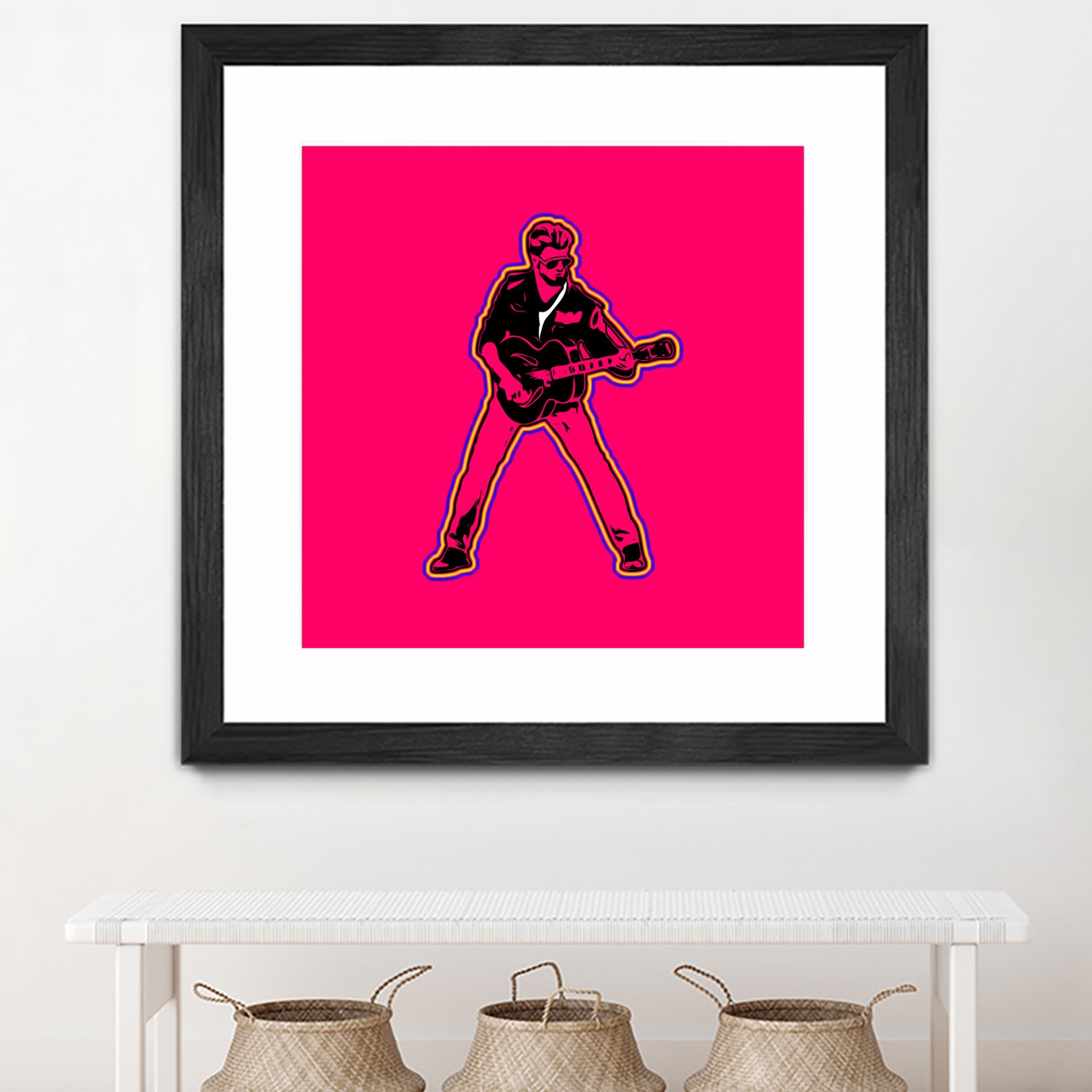 George Michael | Pop Art by William Cuccio on GIANT ART - pink digital painting