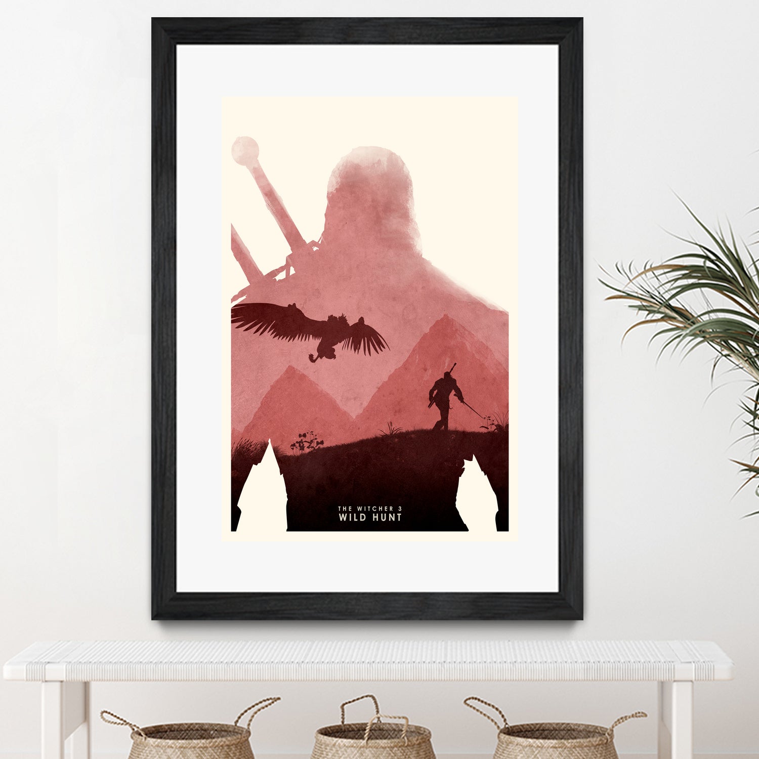 The Witcher 3 by Ryan Ripley on GIANT ART - red digital drawing