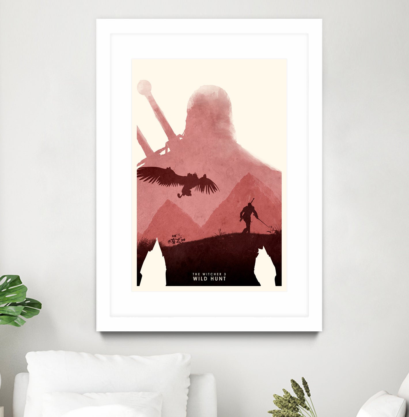 The Witcher 3 by Ryan Ripley on GIANT ART - red digital drawing