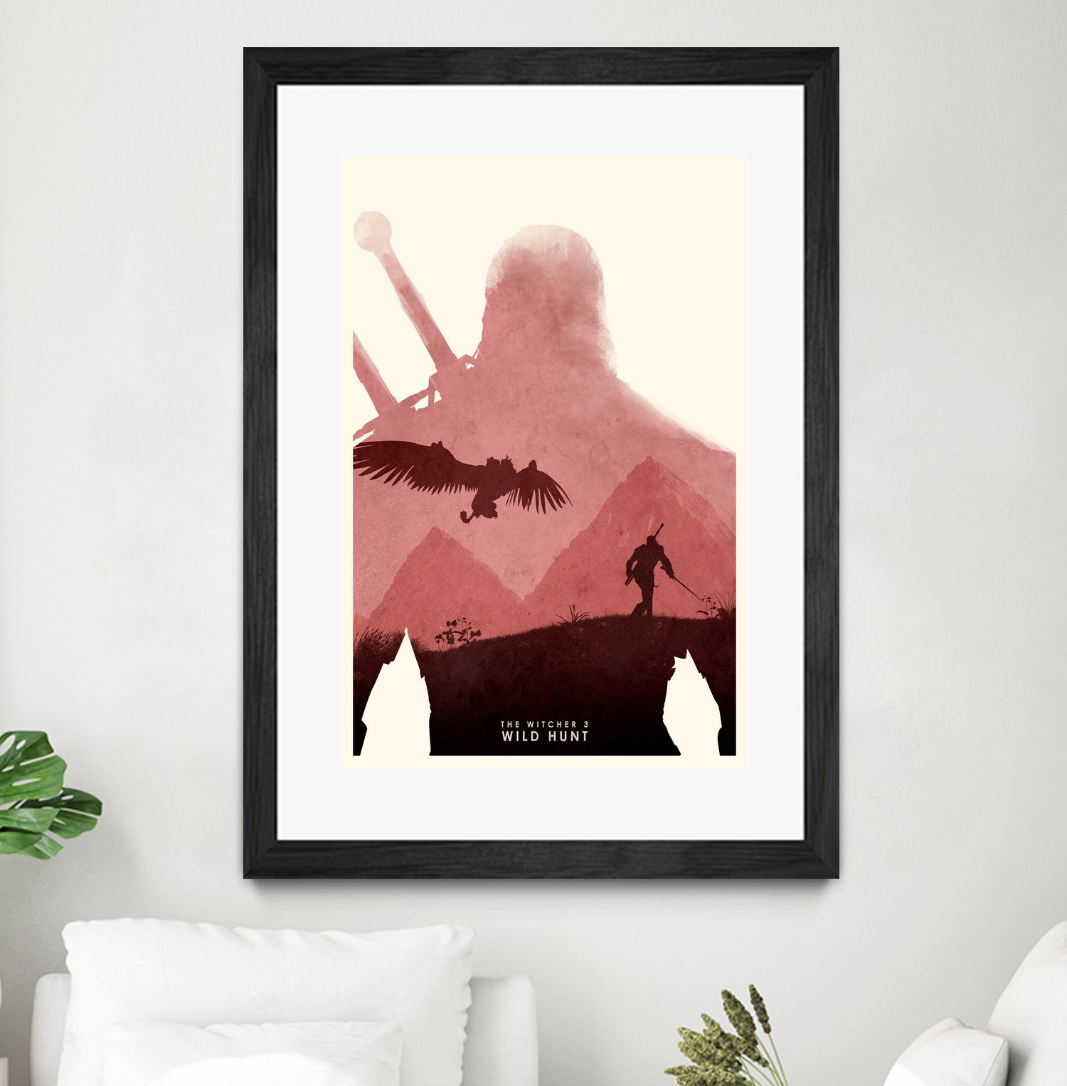 The Witcher 3 by Ryan Ripley on GIANT ART - red digital drawing