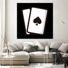 Playing card : Minimalistic icon series by Satoshi Kikyo on GIANT ART - white digital painting