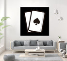 Playing card : Minimalistic icon series by Satoshi Kikyo on GIANT ART - white digital painting