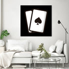 Playing card : Minimalistic icon series by Satoshi Kikyo on GIANT ART - white digital painting