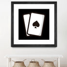 Playing card : Minimalistic icon series by Satoshi Kikyo on GIANT ART - white digital painting