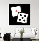 Dice : Minimalistic icon series by Satoshi Kikyo on GIANT ART - white digital painting