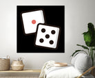 Dice : Minimalistic icon series by Satoshi Kikyo on GIANT ART - white digital painting