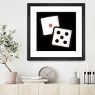 Dice : Minimalistic icon series by Satoshi Kikyo on GIANT ART - white digital painting