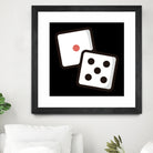 Dice : Minimalistic icon series by Satoshi Kikyo on GIANT ART - white digital painting