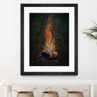 Bonfire of Souls by Matthew Trupia on GIANT ART - orange digital painting