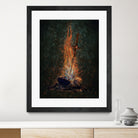 Bonfire of Souls by Matthew Trupia on GIANT ART - orange digital painting