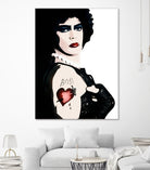 Dr Frank n Furter | Rocky Horror Picture Show by William Cuccio on GIANT ART - white digital painting