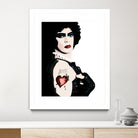 Dr Frank n Furter | Rocky Horror Picture Show by William Cuccio on GIANT ART - white digital painting