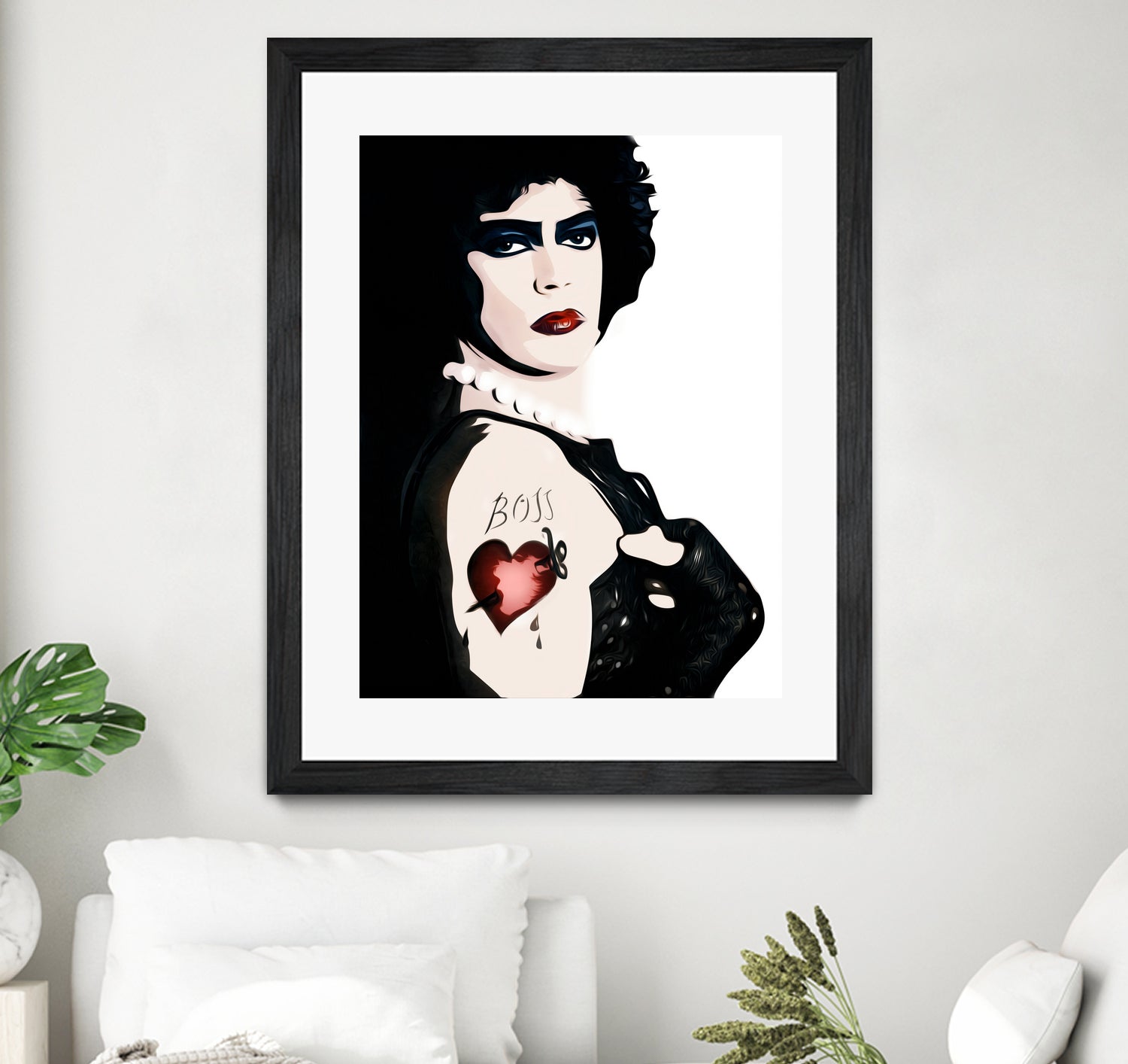 Dr Frank n Furter | Rocky Horror Picture Show by William Cuccio on GIANT ART - white digital painting