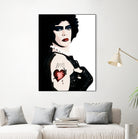 Dr Frank n Furter | Rocky Horror Picture Show by William Cuccio on GIANT ART - white digital painting