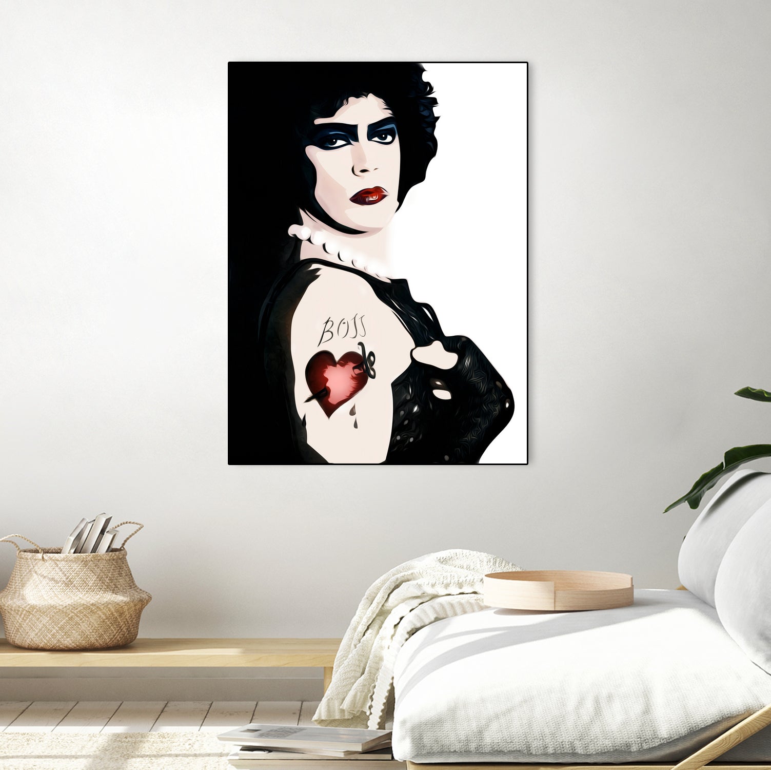 Dr Frank n Furter | Rocky Horror Picture Show by William Cuccio on GIANT ART - white digital painting