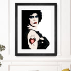 Dr Frank n Furter | Rocky Horror Picture Show by William Cuccio on GIANT ART - white digital painting