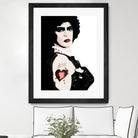 Dr Frank n Furter | Rocky Horror Picture Show by William Cuccio on GIANT ART - white digital painting