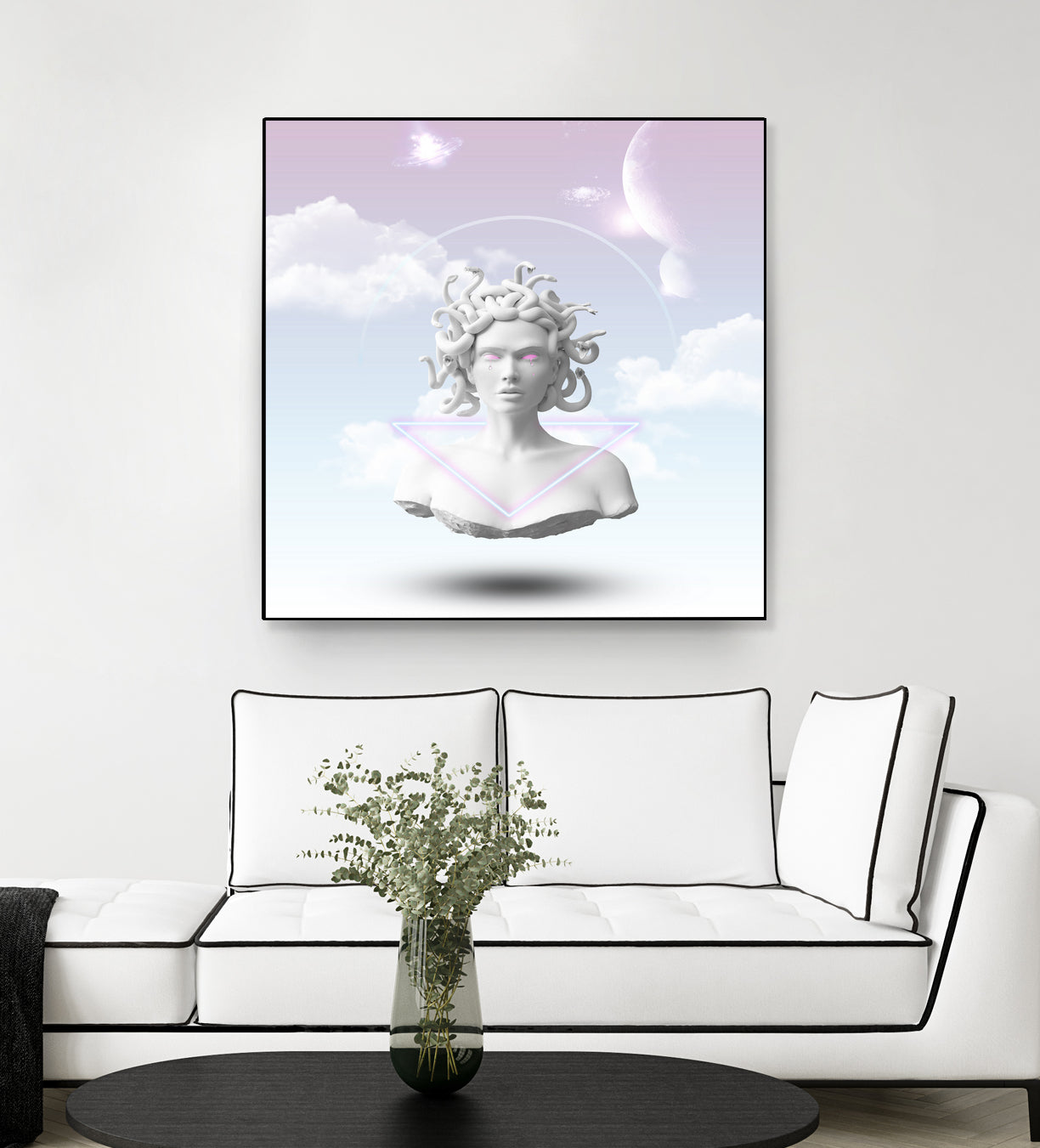 medusa by Caterina Lo Cicero on GIANT ART - white digital painting