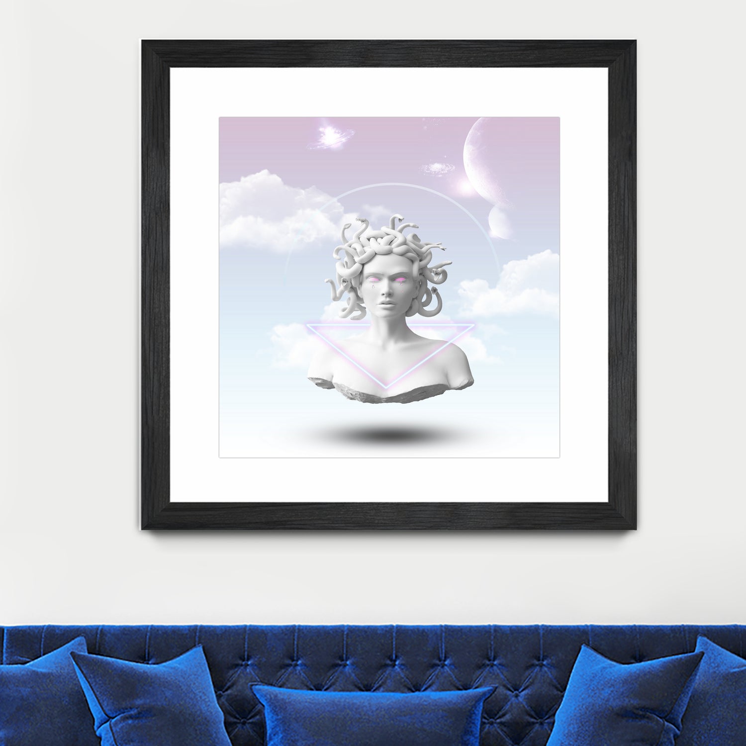 medusa by Caterina Lo Cicero on GIANT ART - white digital painting