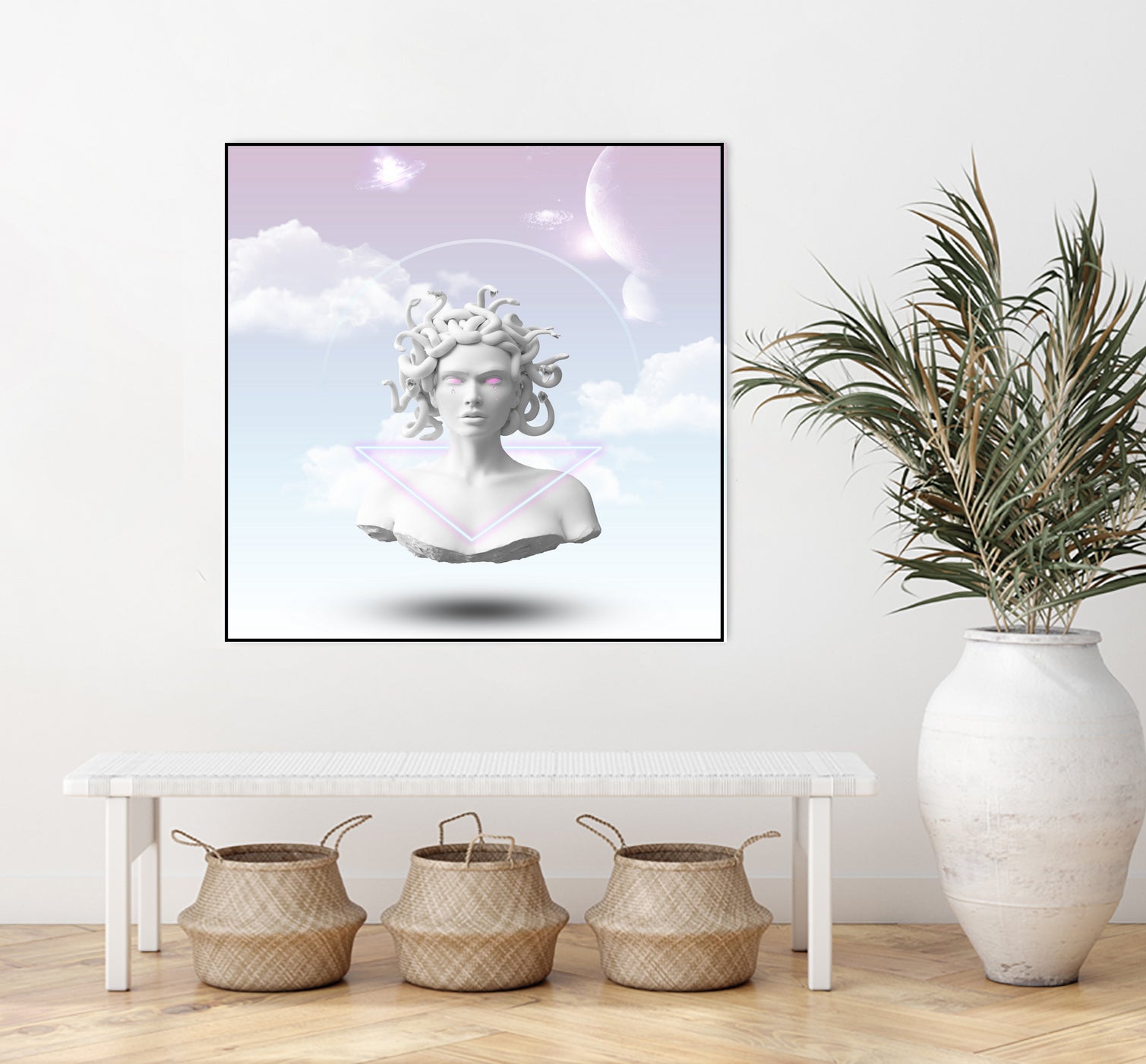 medusa by Caterina Lo Cicero on GIANT ART - white digital painting