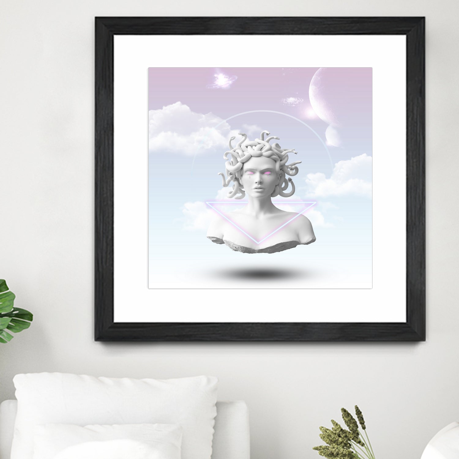 medusa by Caterina Lo Cicero on GIANT ART - white digital painting