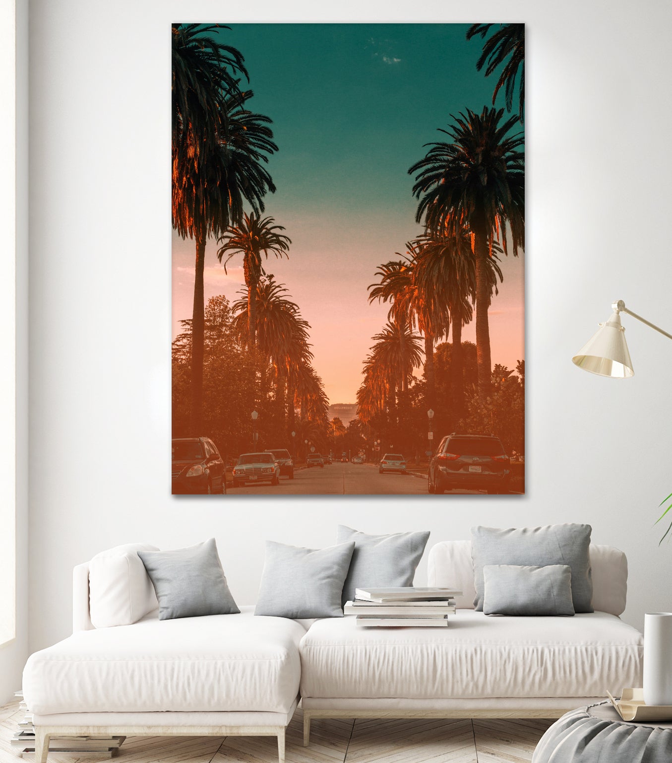 California Dreaming by Ben Angus on GIANT ART - orange photo illustration