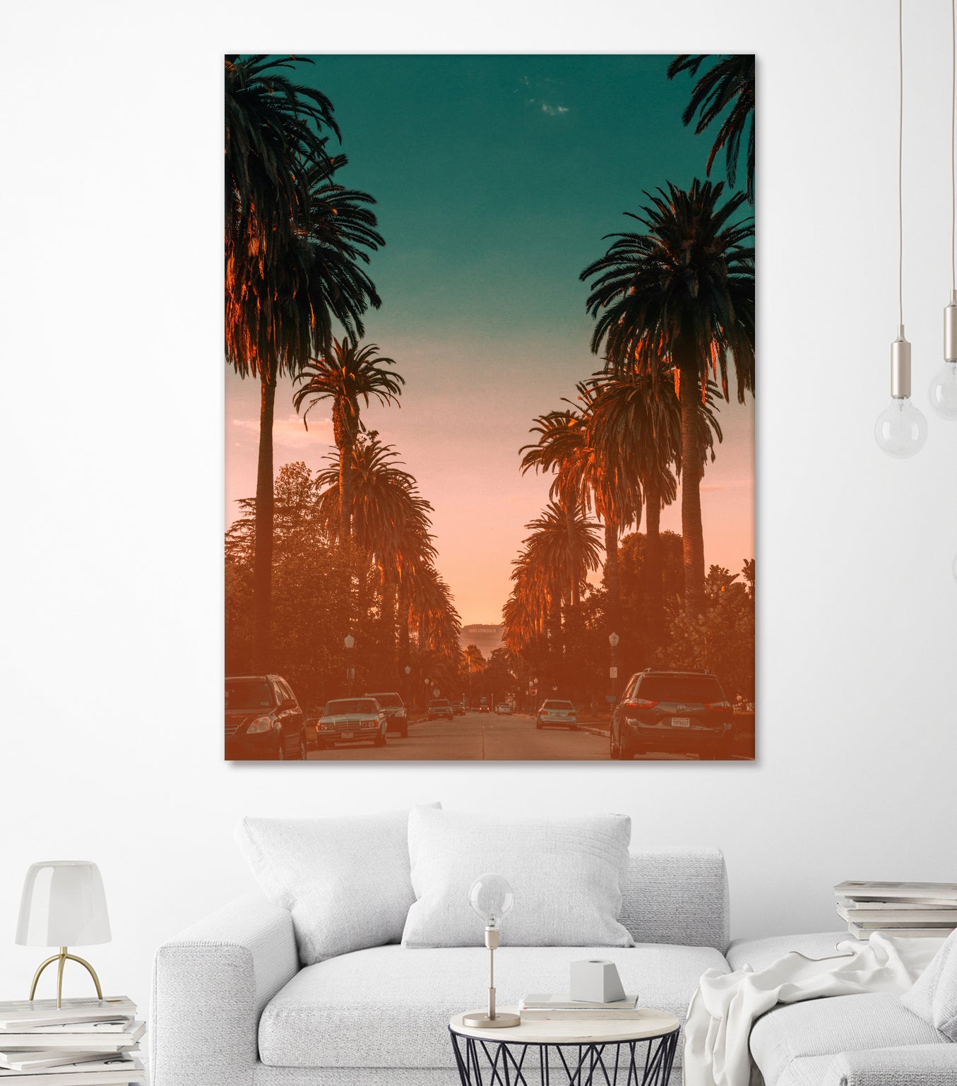 California Dreaming by Ben Angus on GIANT ART - orange photo illustration