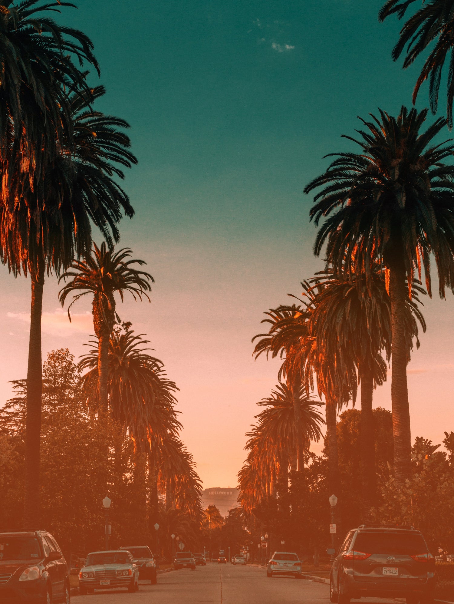 California Dreaming by Ben Angus on GIANT ART - orange photo illustration