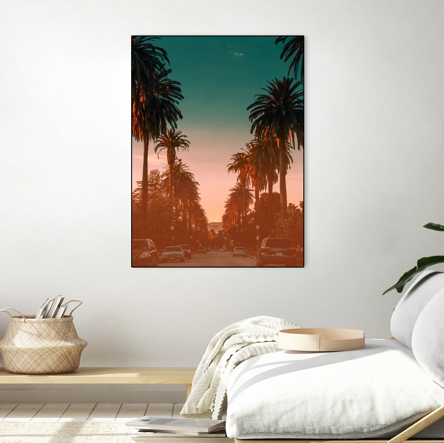 California Dreaming by Ben Angus on GIANT ART - orange photo illustration