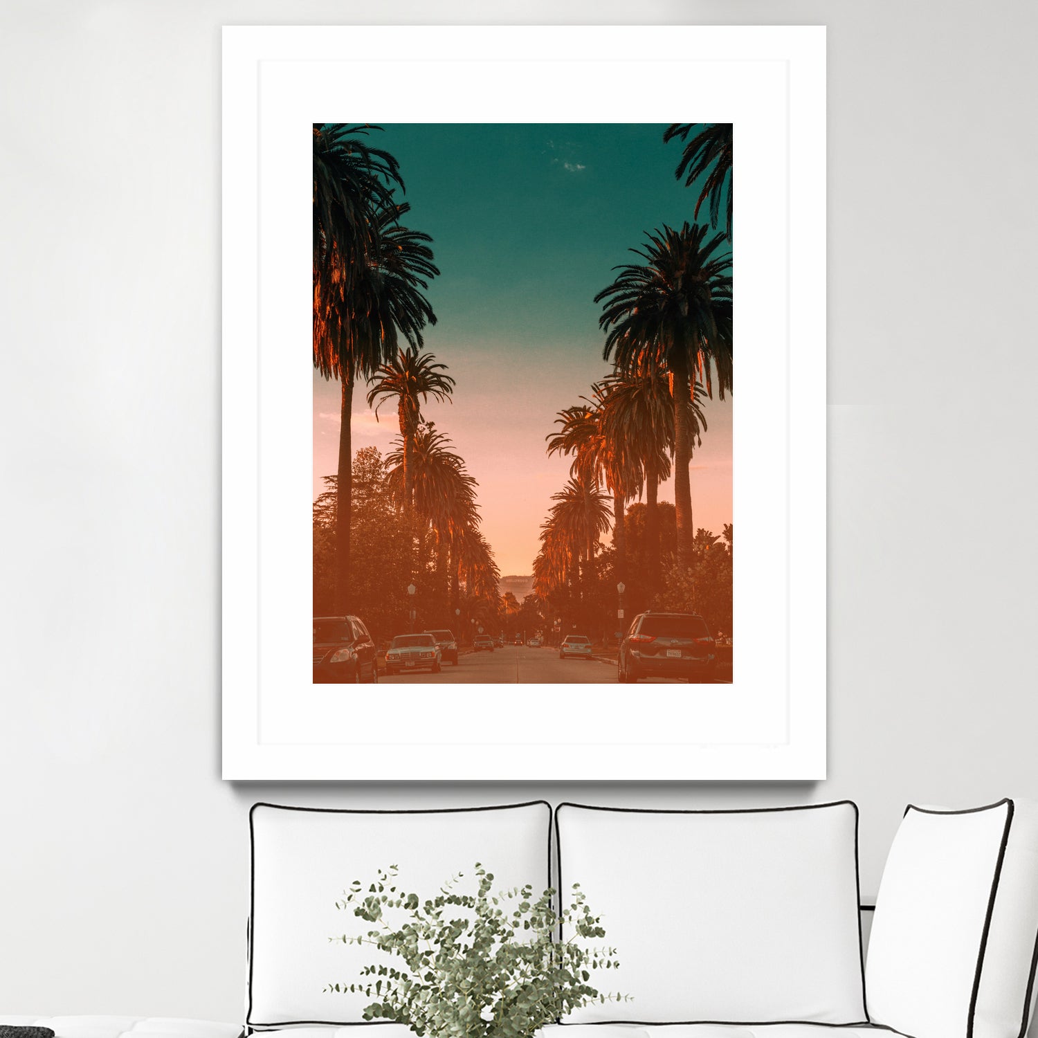 California Dreaming by Ben Angus on GIANT ART - orange photo illustration