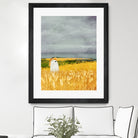 walter wheat grey sky by Katherine Blower on GIANT ART - gray digital painting