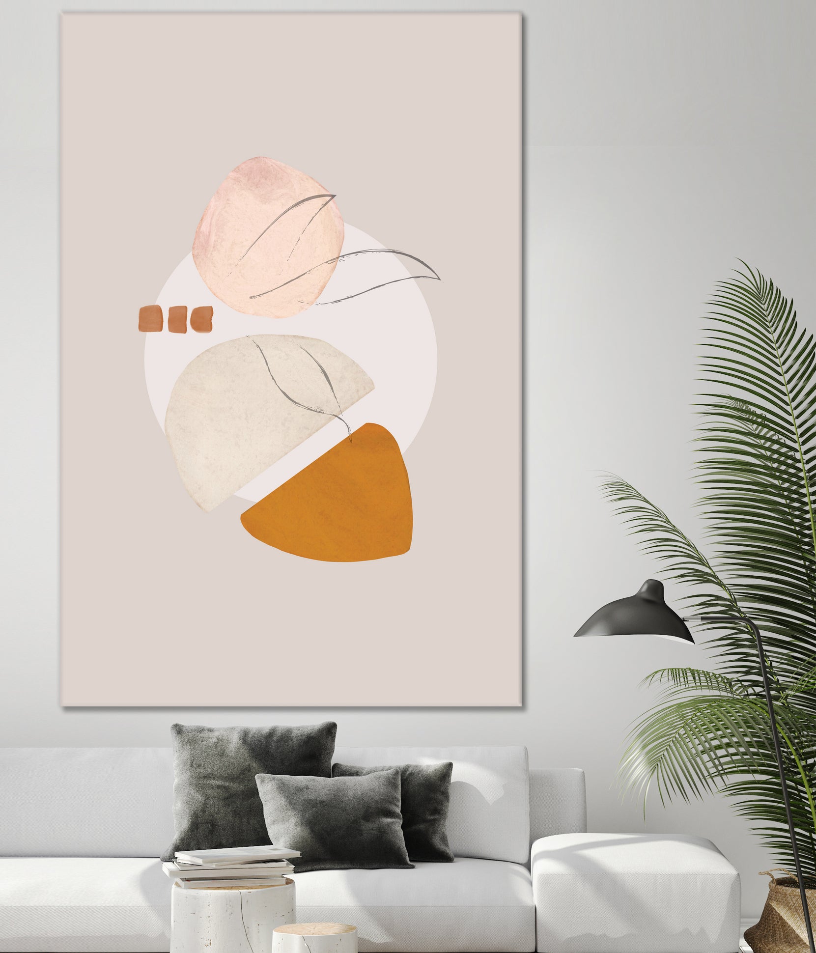 Abstract Study 010 by Studio North on GIANT ART - brown digital painting