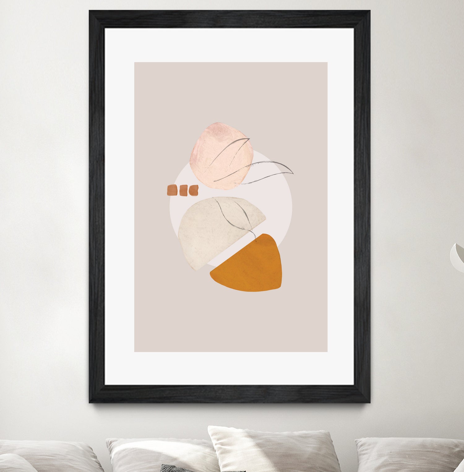 Abstract Study 010 by Studio North on GIANT ART - brown digital painting